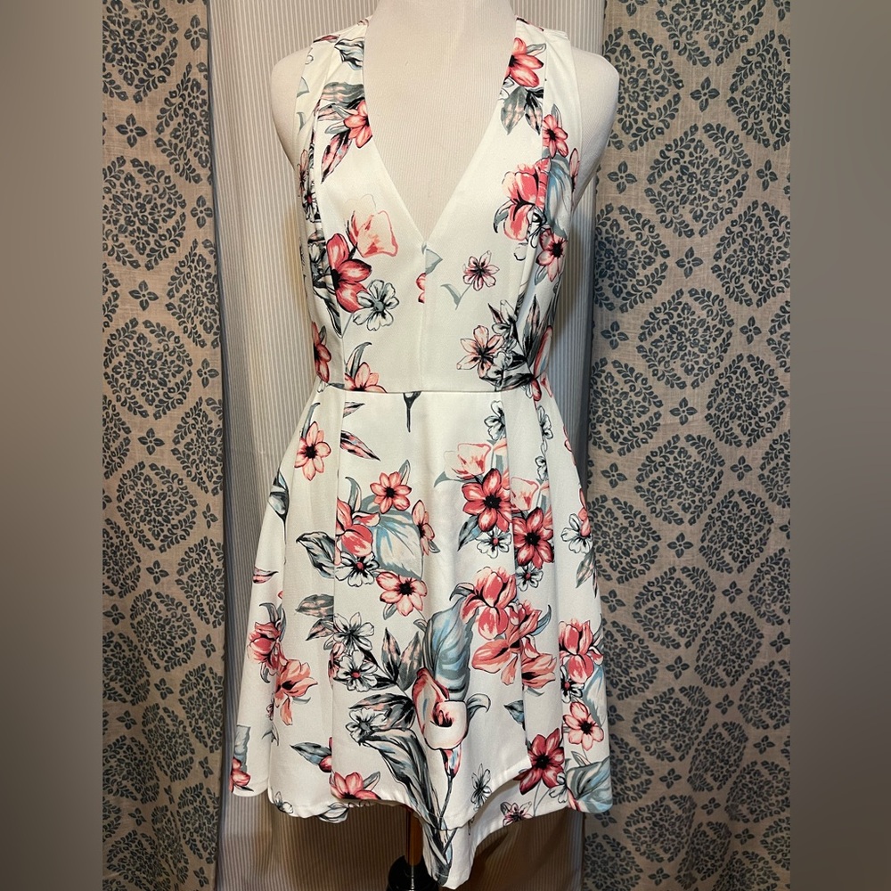 Floral Sleeveless Dress
